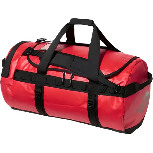 THE NORTH FACE 65L Handbag Backpack Travel Bag Outdoor Bag Fabric Factor Red Unisex