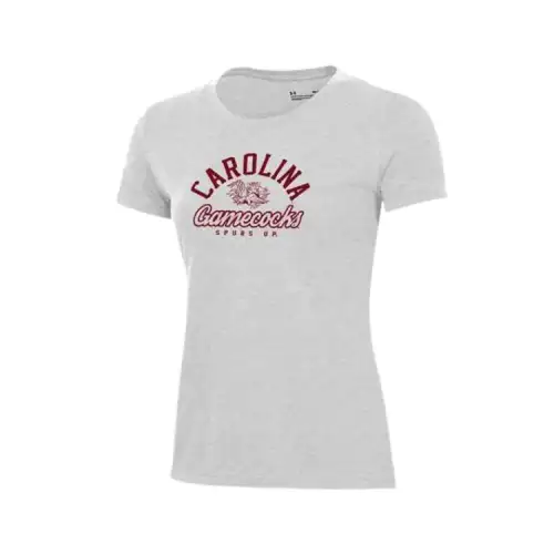 Under Armour Performance CottonCollegiate T Shirt Women's Gray