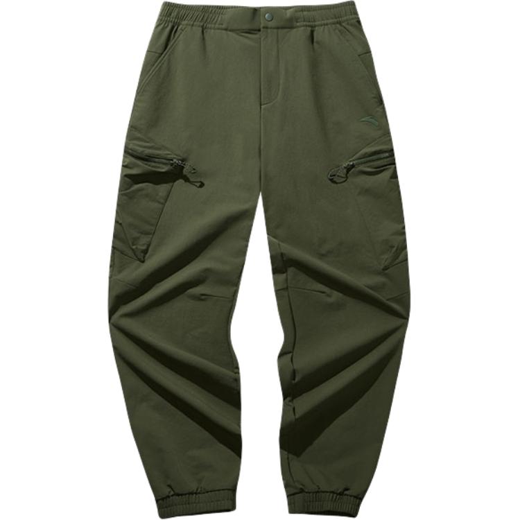 Anta Outdoor Collection Sports Pants Men’s Nouveau Army Green