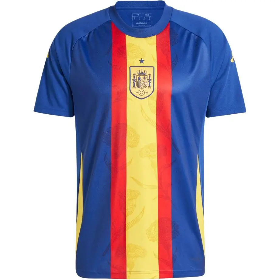 Adidas Spain National Team Soccer Jersey Men's Victory Blue