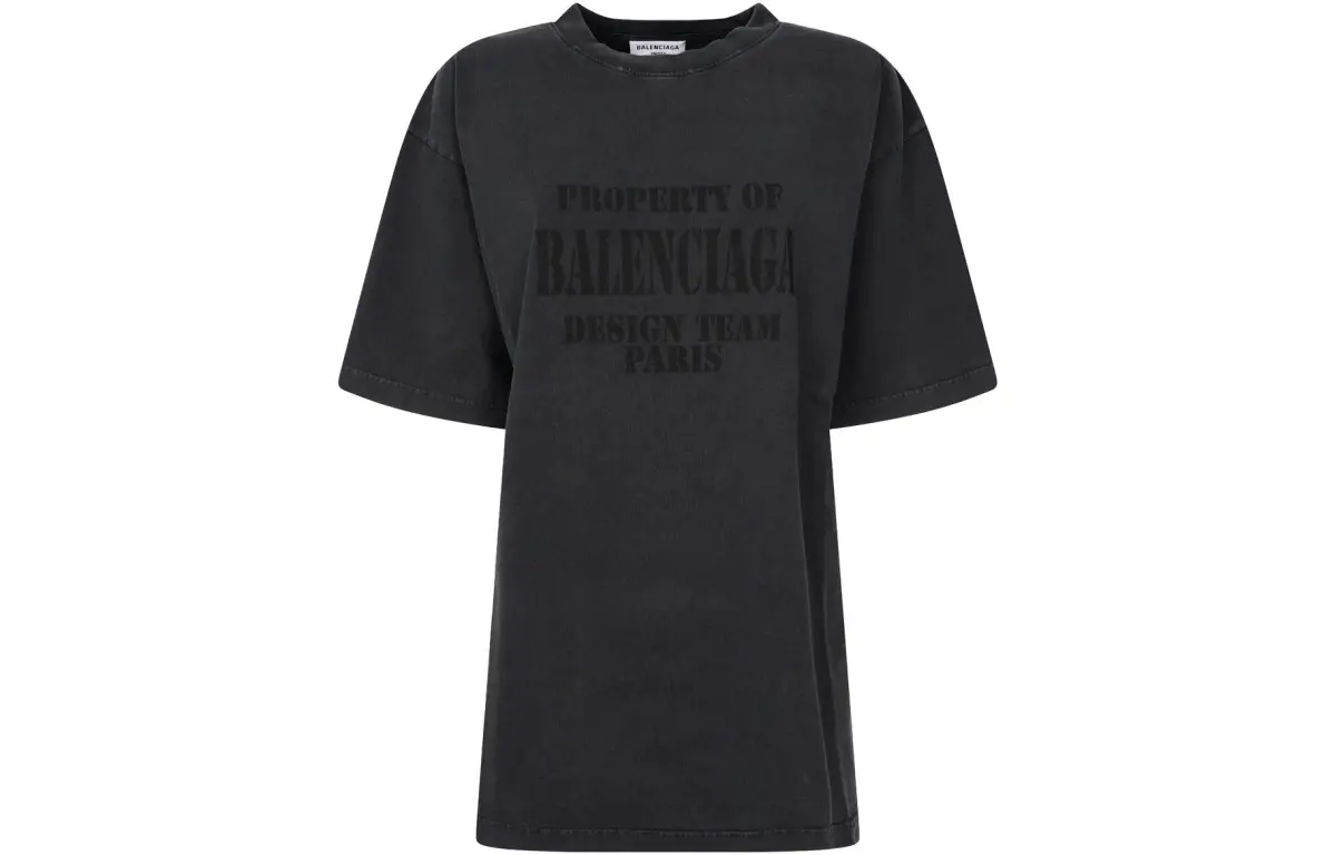 Balenciaga T Shirt Women's Black