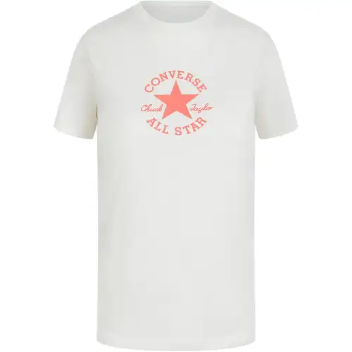 Converse T Shirts Women's White Crew Neck