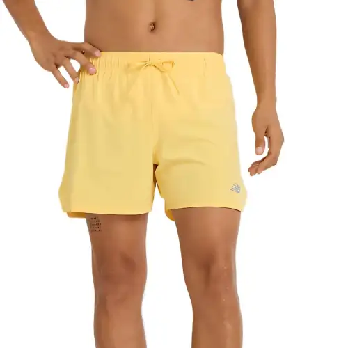 New Balance RC SHORT 5 Sports Shorts Men's Orange