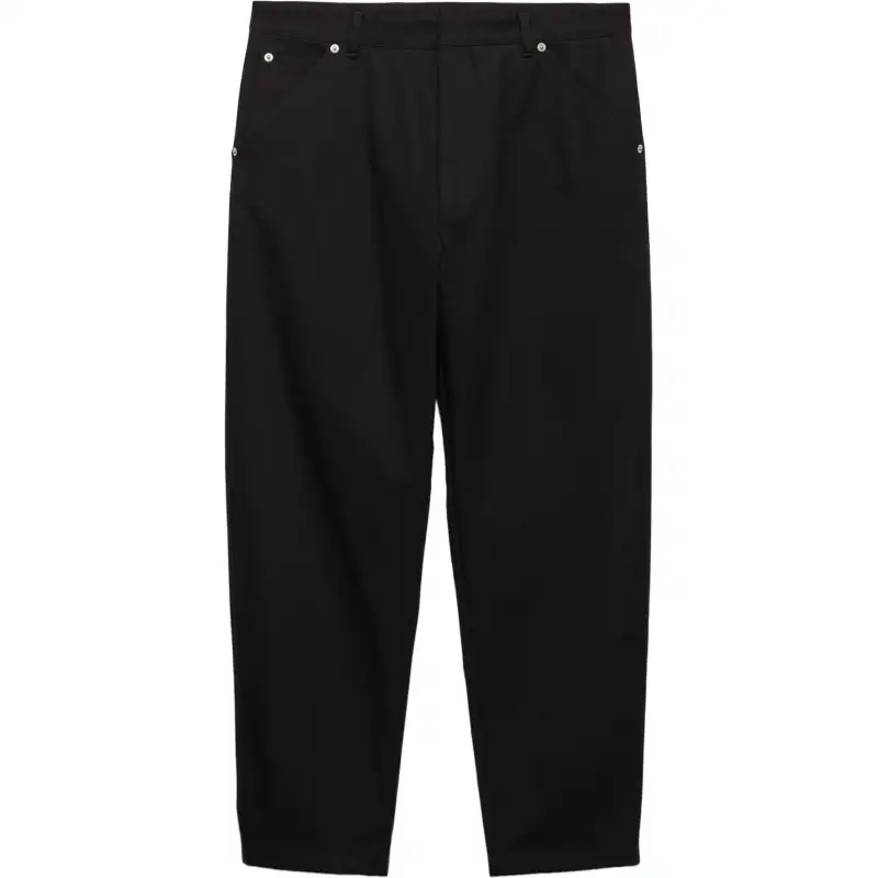 PRADA Triangle logo Tapered Trousers