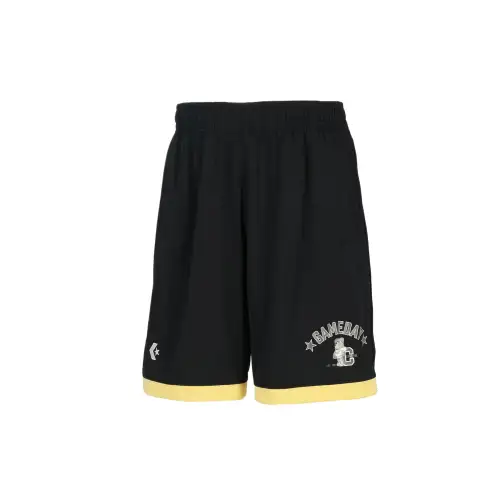 Converse Sports Shorts Unisex Black Gold