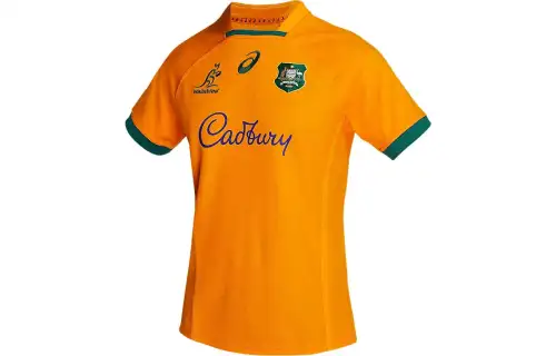ASICS Walabeads Rugby Jerseys Men's Gold Moderate