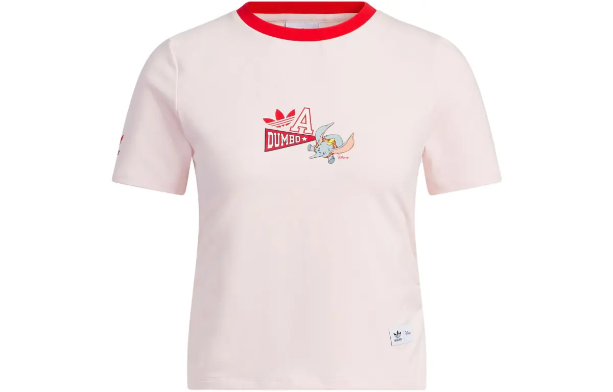 Adidas Originals X Disney Adidas Originals X Disney Crop Tops Women's Pink Moderate