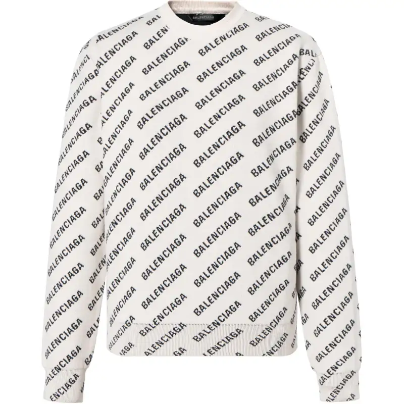 Balenciaga Mini Allover Logo Jumper