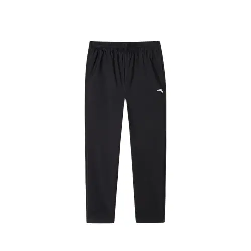 Anta Variety Training Collection Sports Pants Men's Basic Black