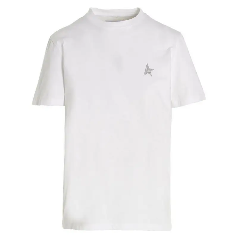 Golden Goose Deluxe Brand Logo Patch Crewneck T Shirt