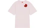 KENZO Poppy By Nigo Women's Oversized Pocket T Shirt Faded Pink