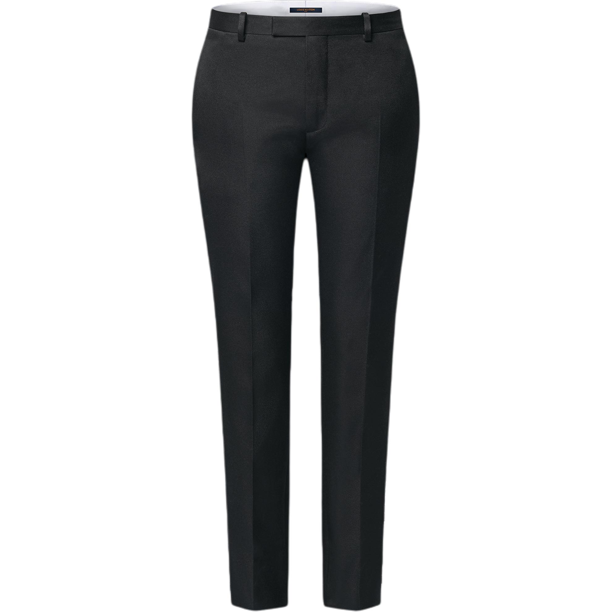 Lv Technical Gabardine Fitted Pants