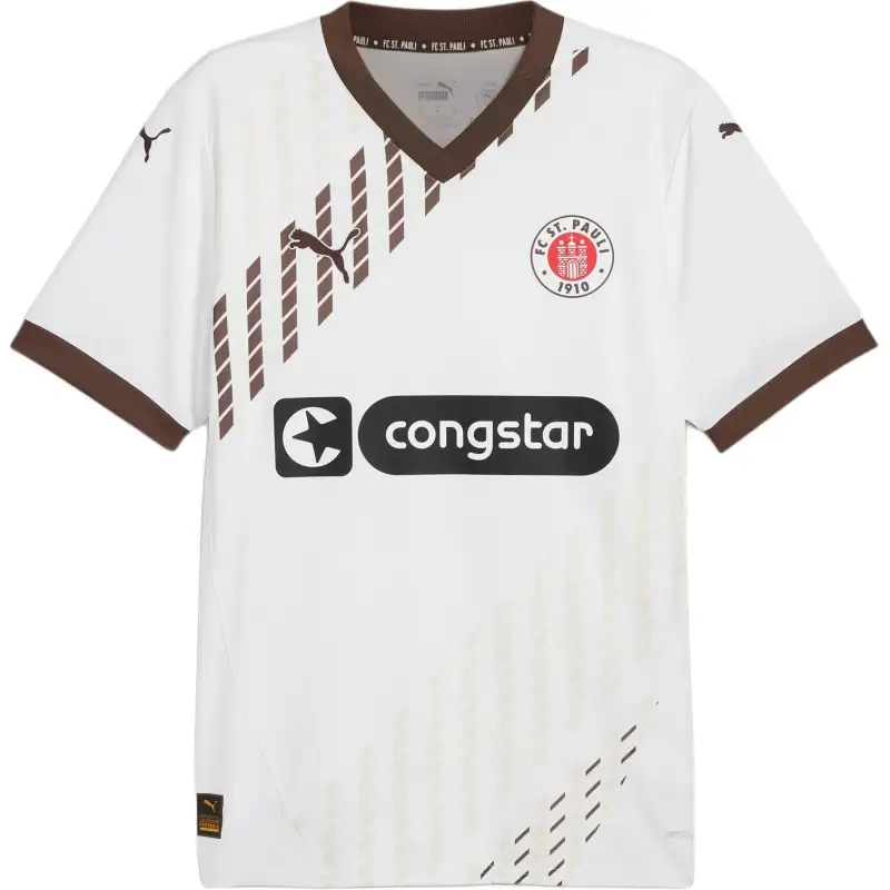 PUMA FC St. Pauli Soccer Jersey Men's White