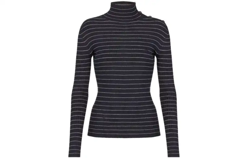 DIOR Sweaters Women's Black Turtleneck Moderate Other
