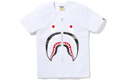 A BATHING APE Bape T Shirts Women's Crew Neck Moderate Straight Fit