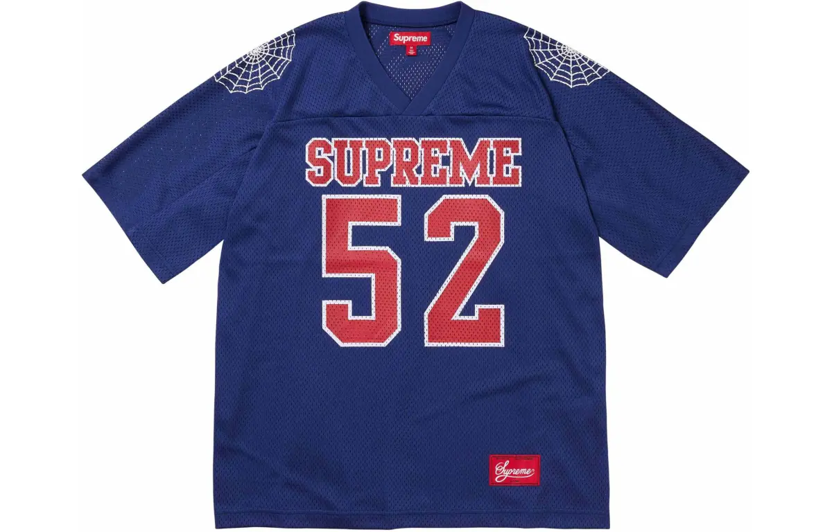 Supreme Spiderweb Football Jersey