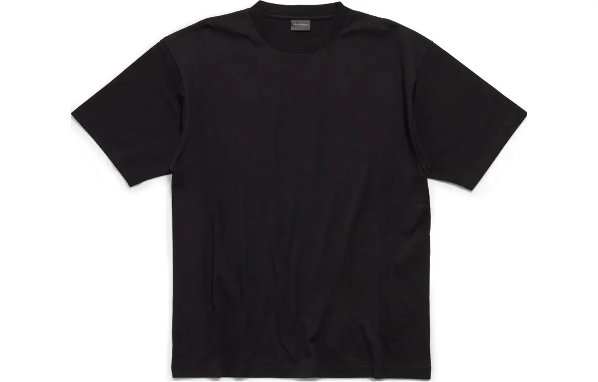 Balenciaga Logo Embellished Large Fit T Shirt