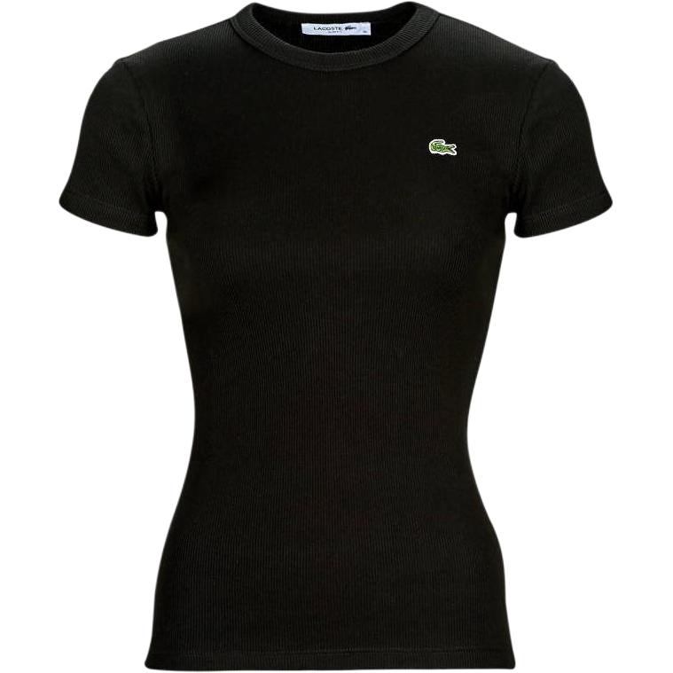 Женская футболка LACOSTE TF5538 (белая)
