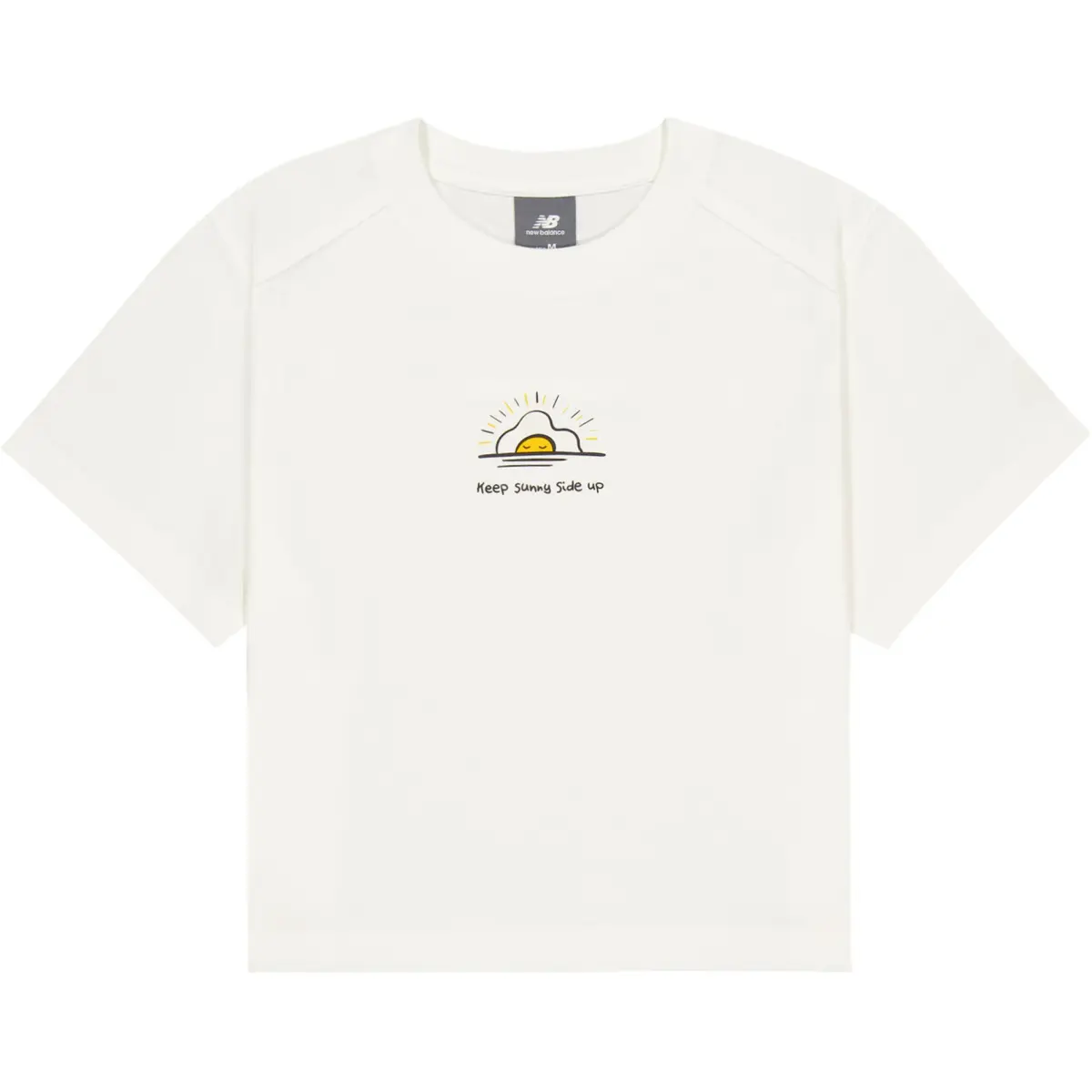 New Balance T Shirt Women's Sea Salt White