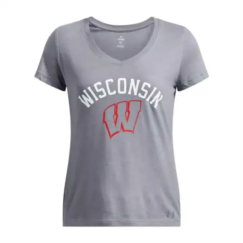 Under Armour Performance CottonCollegiate Regular T Shirt Women's Gray