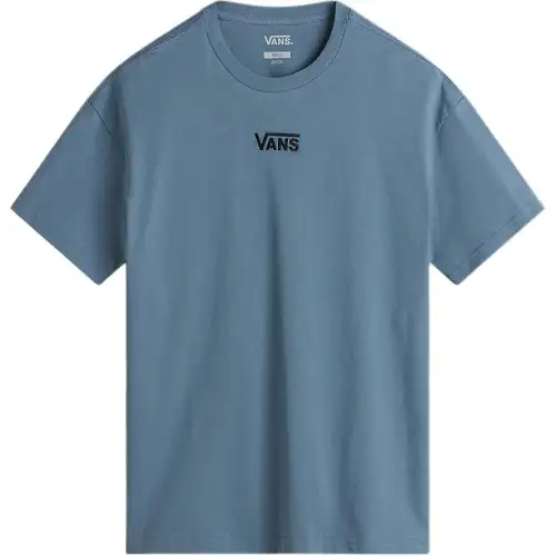 Vans T Shirts Women's Blue Crew Neck Moderate Other