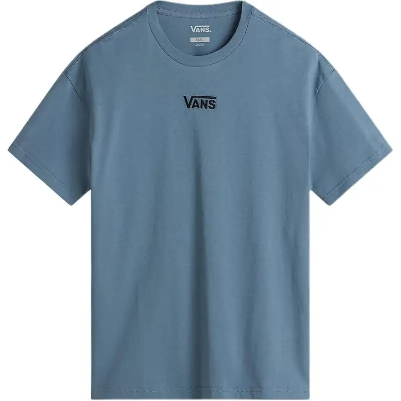 Vans T Shirts Women's Blue Crew Neck Moderate Other