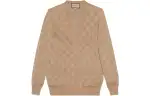 GUCCI SS22 Sweater Women's Light Umber