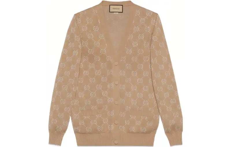 GUCCI SS22 Sweater Women's Light Umber