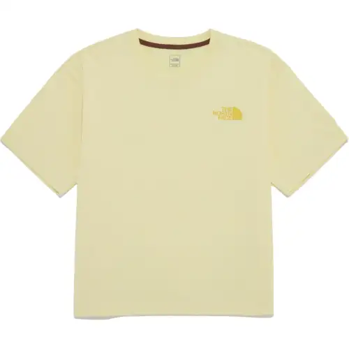 THE NORTH FACE T Shirt Women's Light Yellow