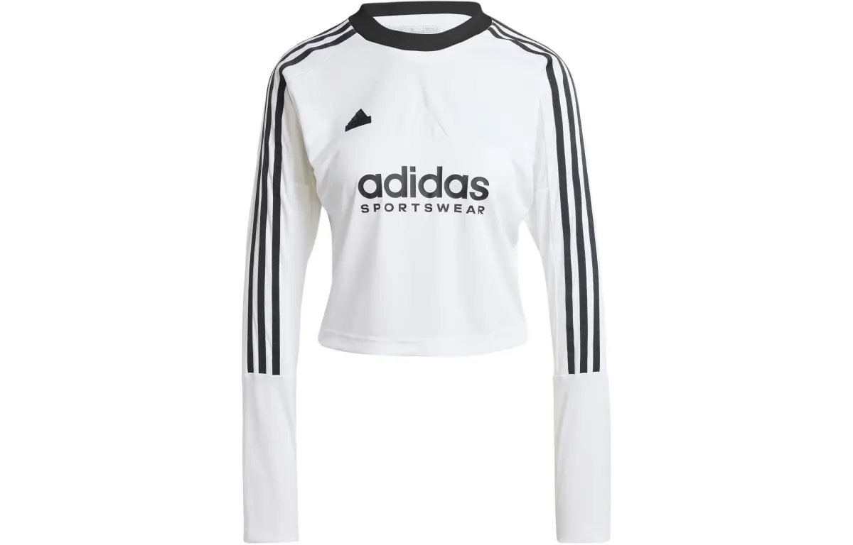 Adidas Raglan Sleeve T Shirt Women's White
