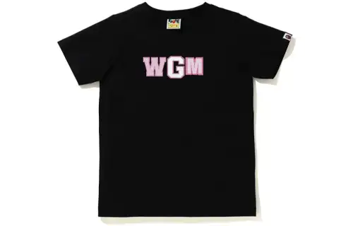 A BATHING APE T Shirts Women's Crew Neck Moderate Straight Fit