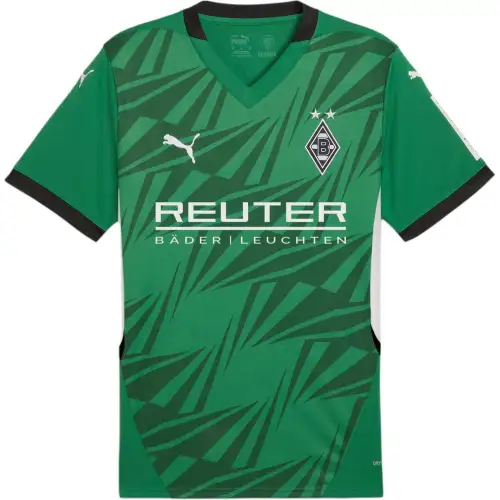 PUMA SS24 Soccer Jersey Men's Green White