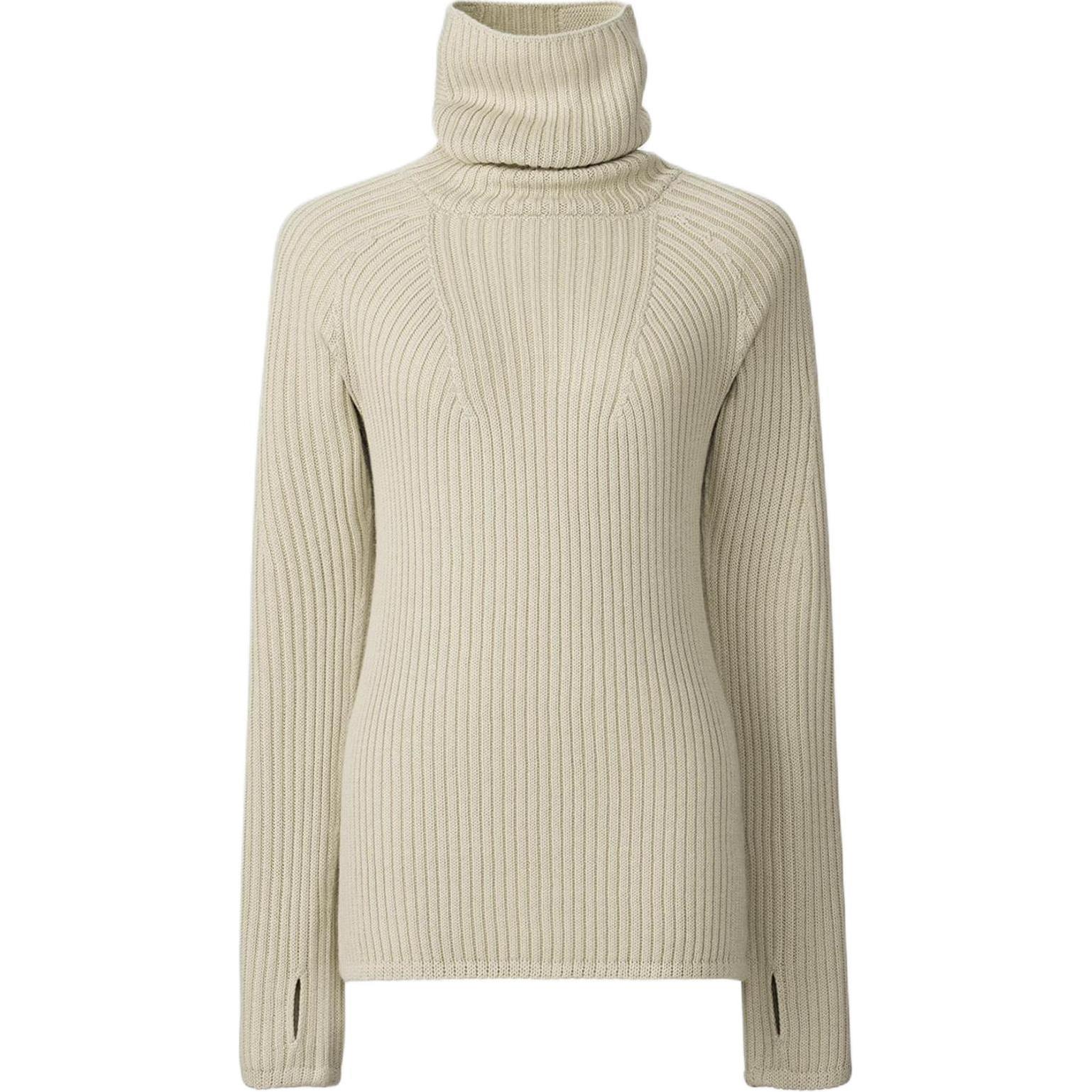 Женский свитер UNIQLO High Neck (серый)