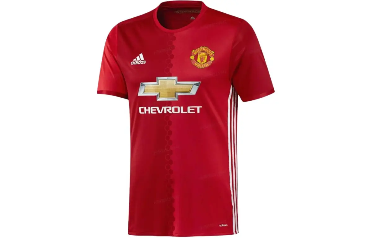 Adidas Manchester United Soccer Jersey Player Edition Men's Red
