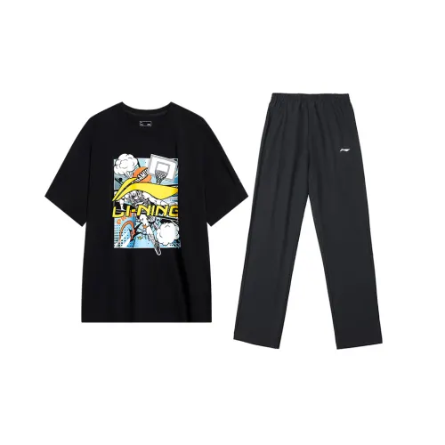 Li Ning Casual Sportswear Men's Black