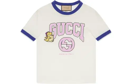 GUCCI SS24 T Shirt Women's Ecru