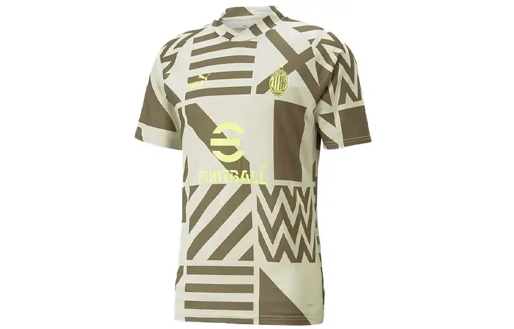 PUMA x MILAN Soccer Jersey 2022 23 Season Unisex Beige