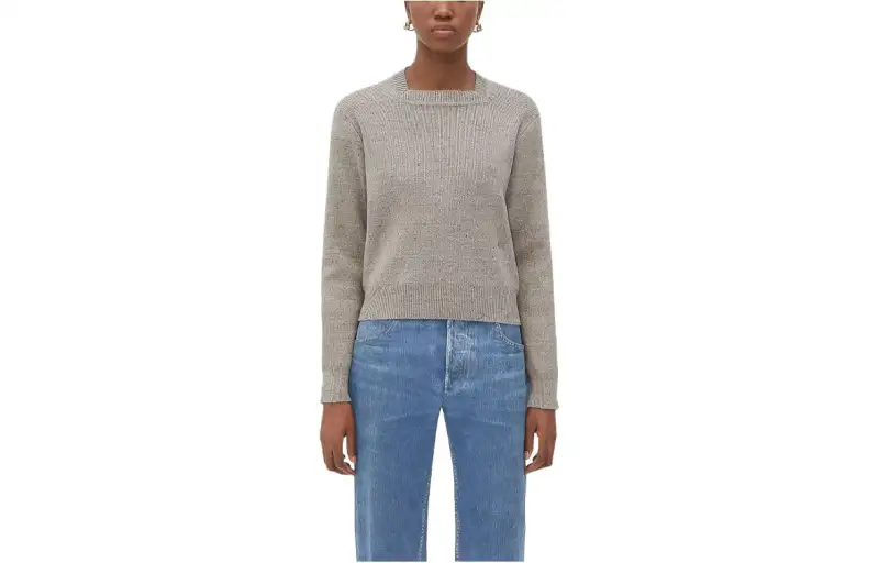 Bottega Veneta SS23 Sweater Women's Gray