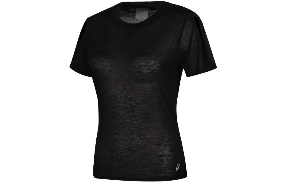 ASICS T-Shirts Women's Black Crew Neck Moderate Other
