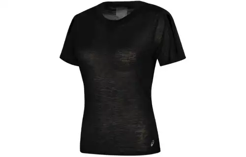 ASICS T Shirts Women's Black Crew Neck Moderate Other