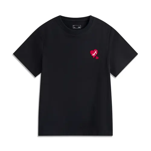 Li Ning Sports Life Collection T Shirt Women's Black