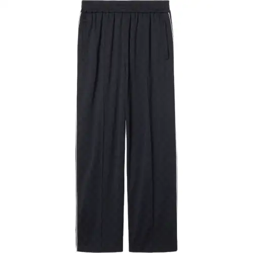 GUCCI Gg Jacquard Straight Leg Pants