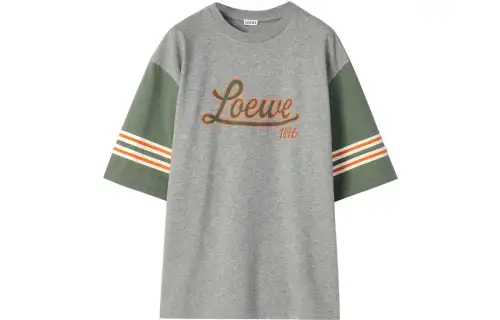 LOEWE T Shirt 'Grey Melange'