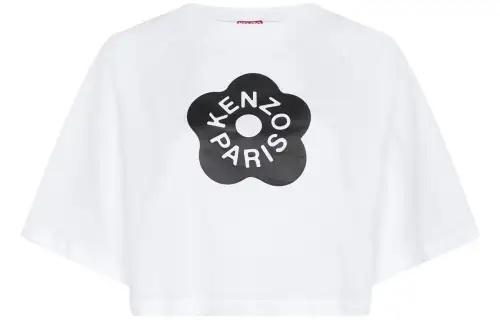 KENZO Logo-Printed Crewneck T-Shirt