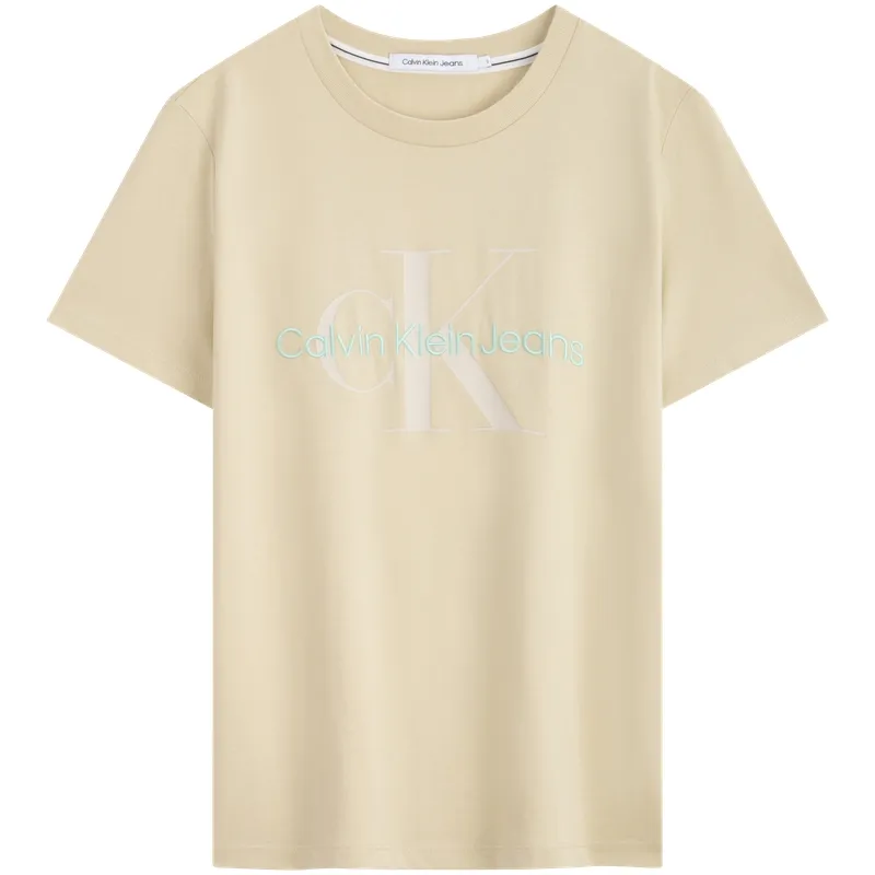 CALVIN KLEIN T Shirt Women's Soybean Juice Yellow