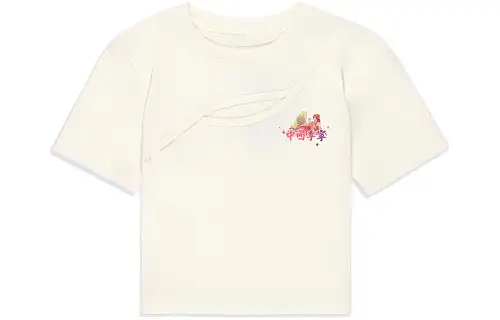 Li Ning x LEAGUE OF LEGENDS Drop Shoulder Sleeve T Shirt Women's Ecru