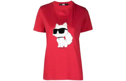 KARL LAGERFELD Ikonik 2.0 Choupette T-shirt