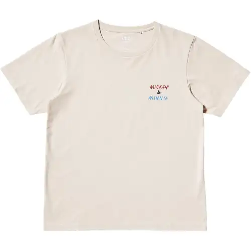 UNIQLO Yu Nagaba T Shirt Women's Light Beige