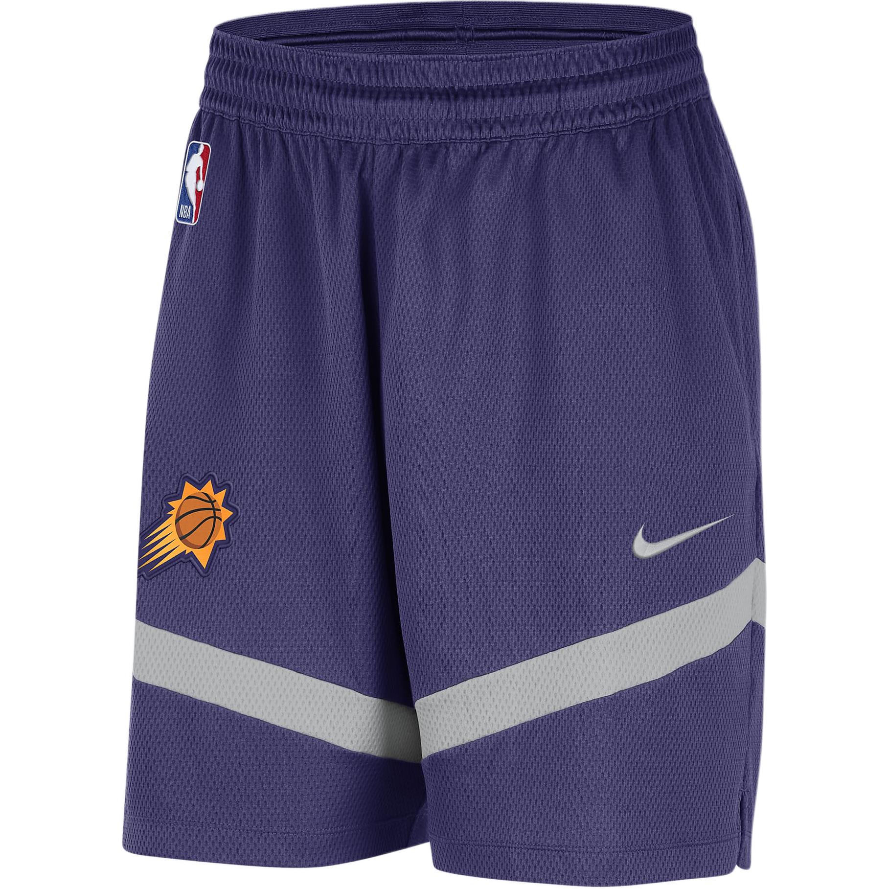 Nike DRI FIT NBAIcon FW24 Phoenix Suns Practice Sports Shorts Men’s New Orchid