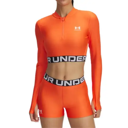 Under Armour HeatGear Regular T Shirt Women's Orange